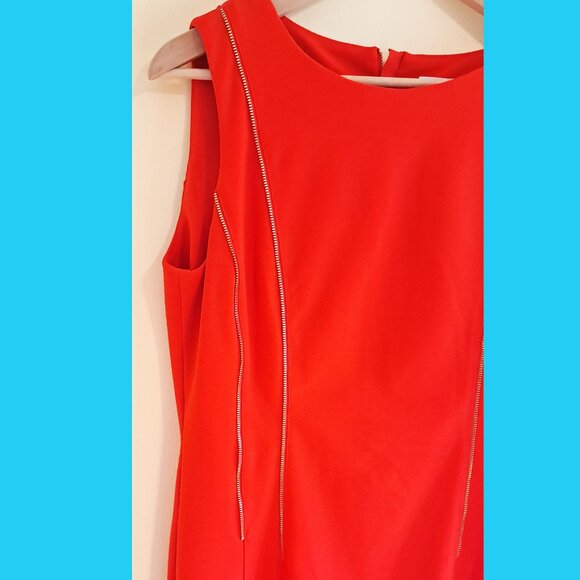 New Kelvin Klein Red Dress - Picture 3 of 5